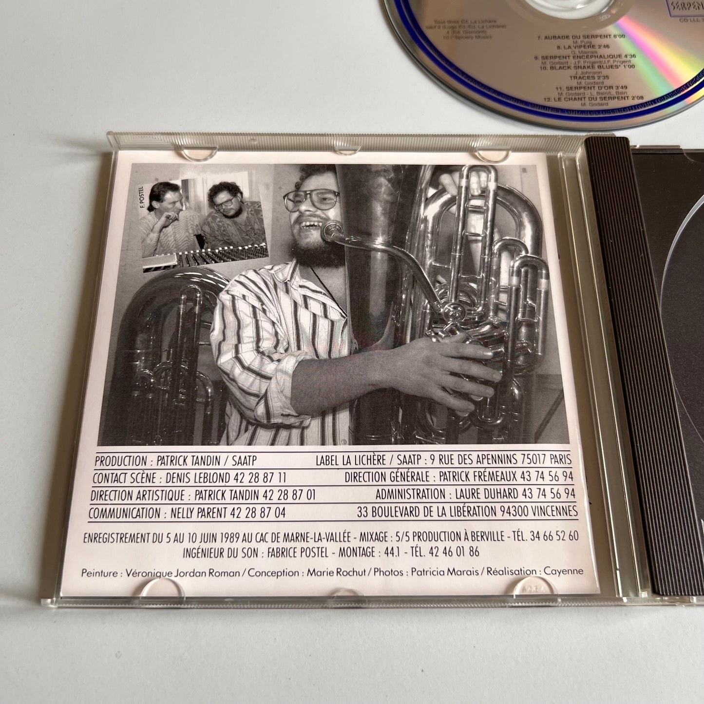 CD - Michel Godard - Le Chant Du Serpent - 1989