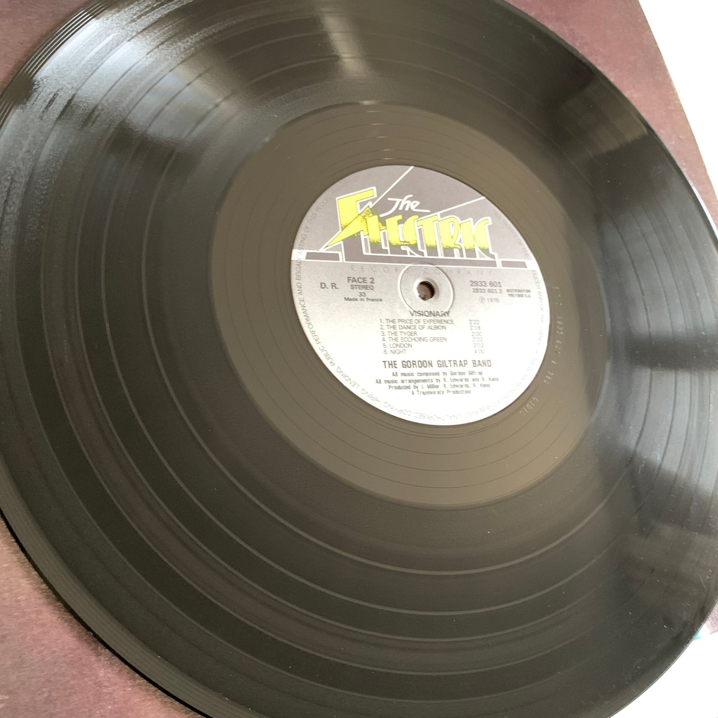 Gordon Giltrap - Visionary - LP 1976