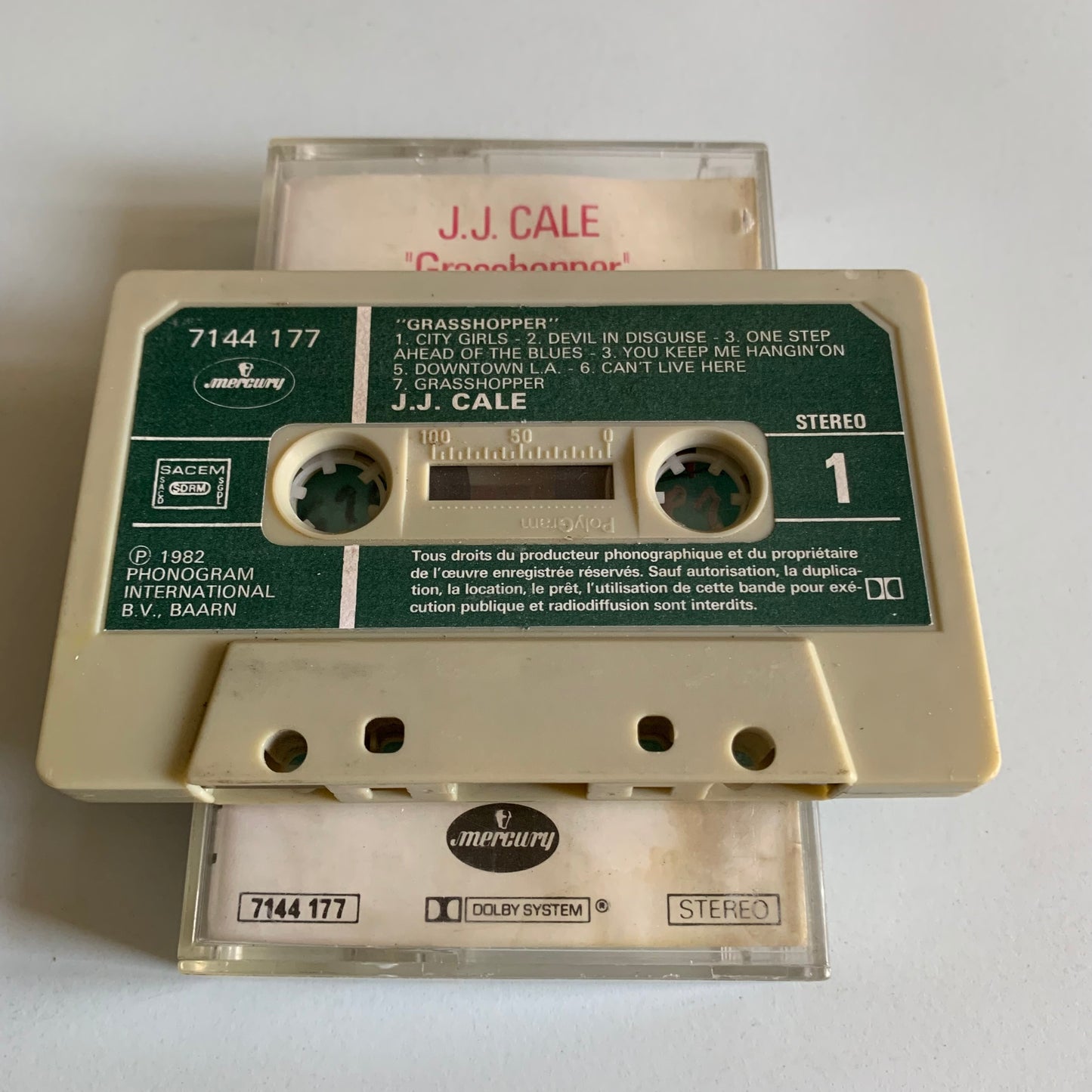 J.J. Cale - Grasshopper - 1982