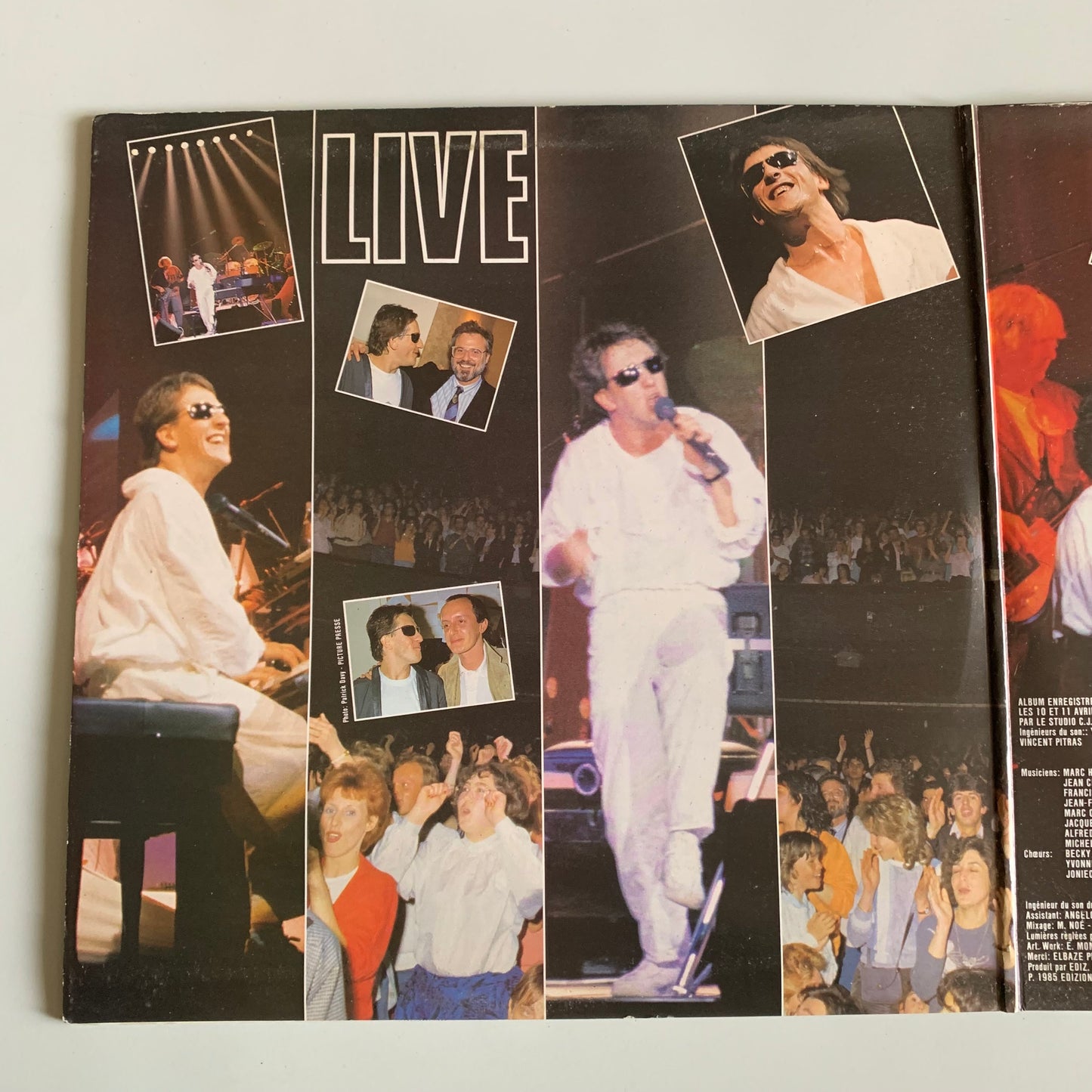 Gilbert Montagné - Live À L'Olympia - Double LP 1985