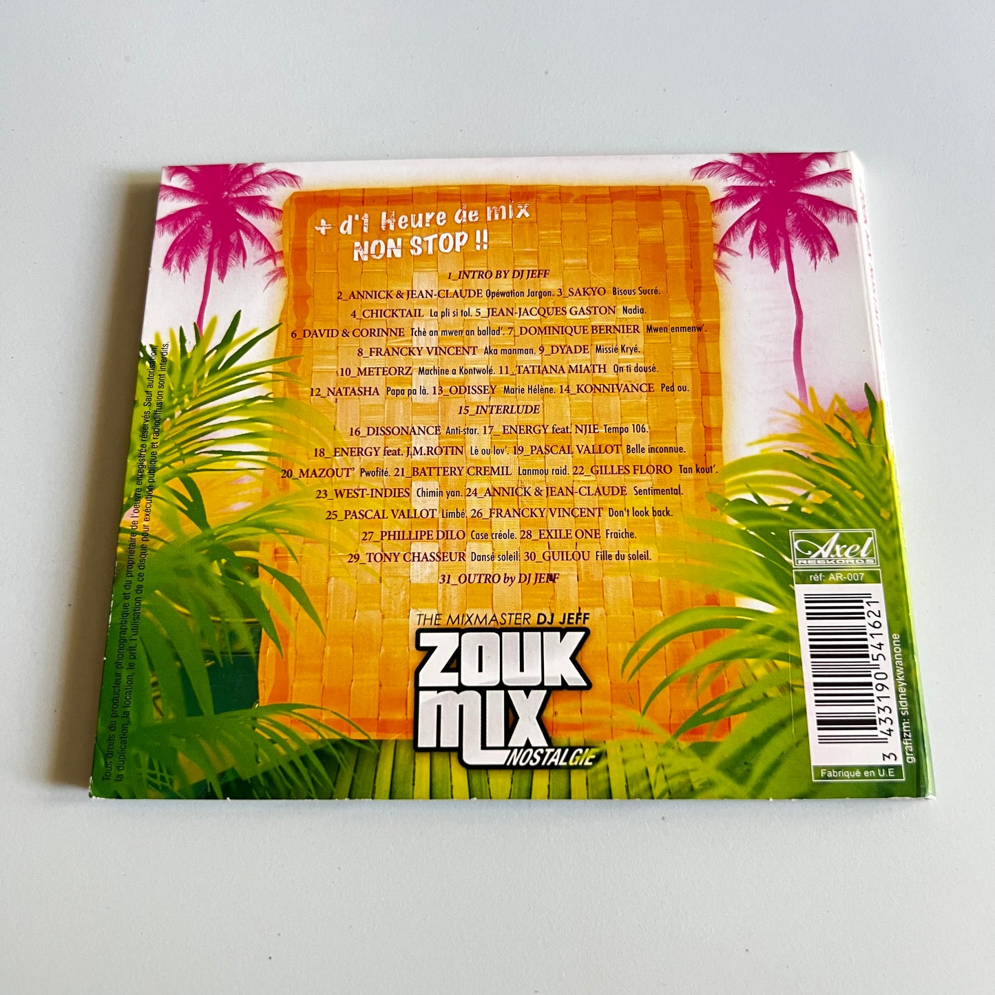 CD - Compilation - Zouk Mix Nostalgie