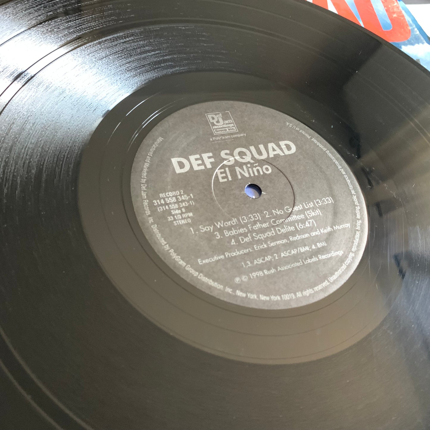 Def Squad - El Niño - Double LP 1998