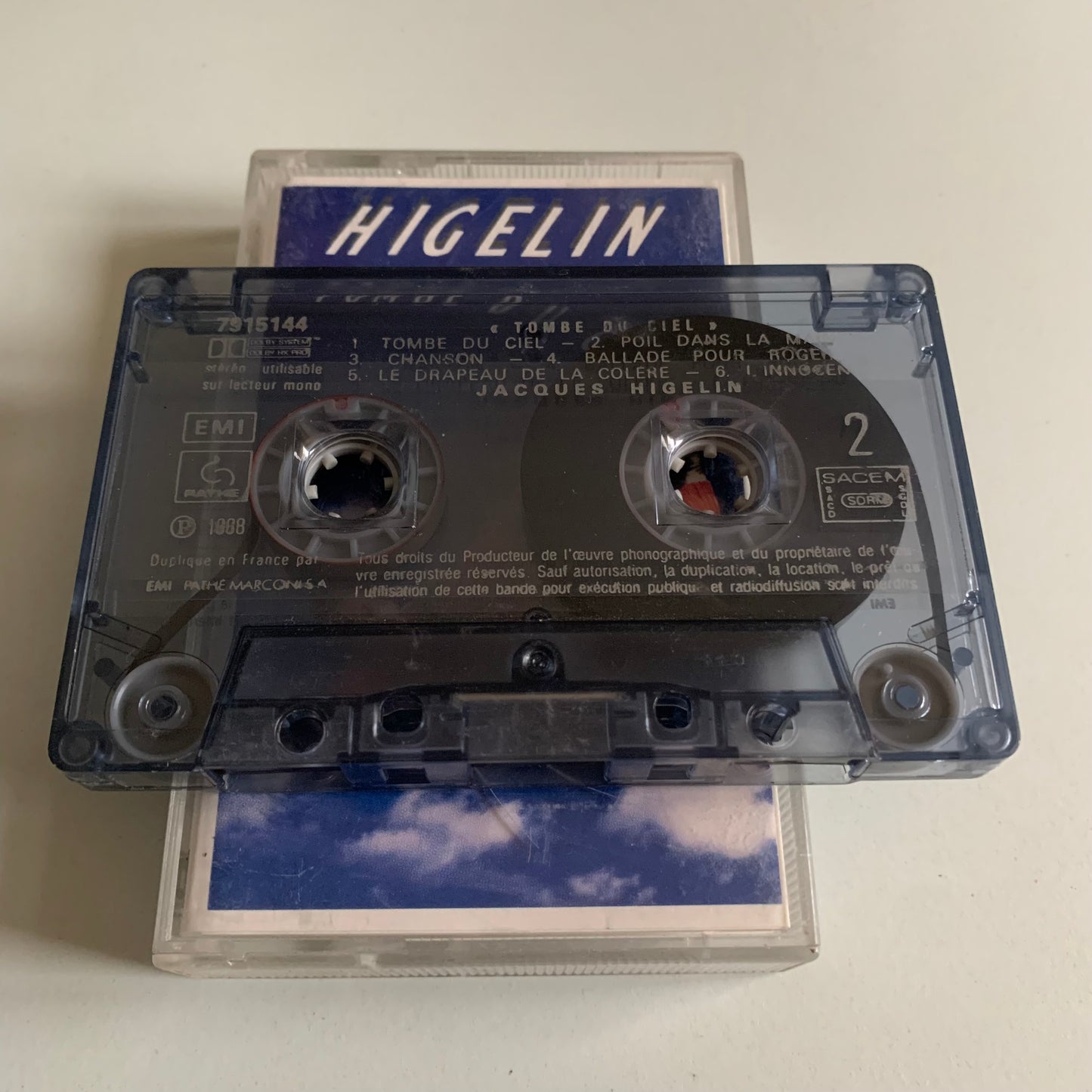 Jacques Higelin - Tombé Du Ciel - 1988 Occasion