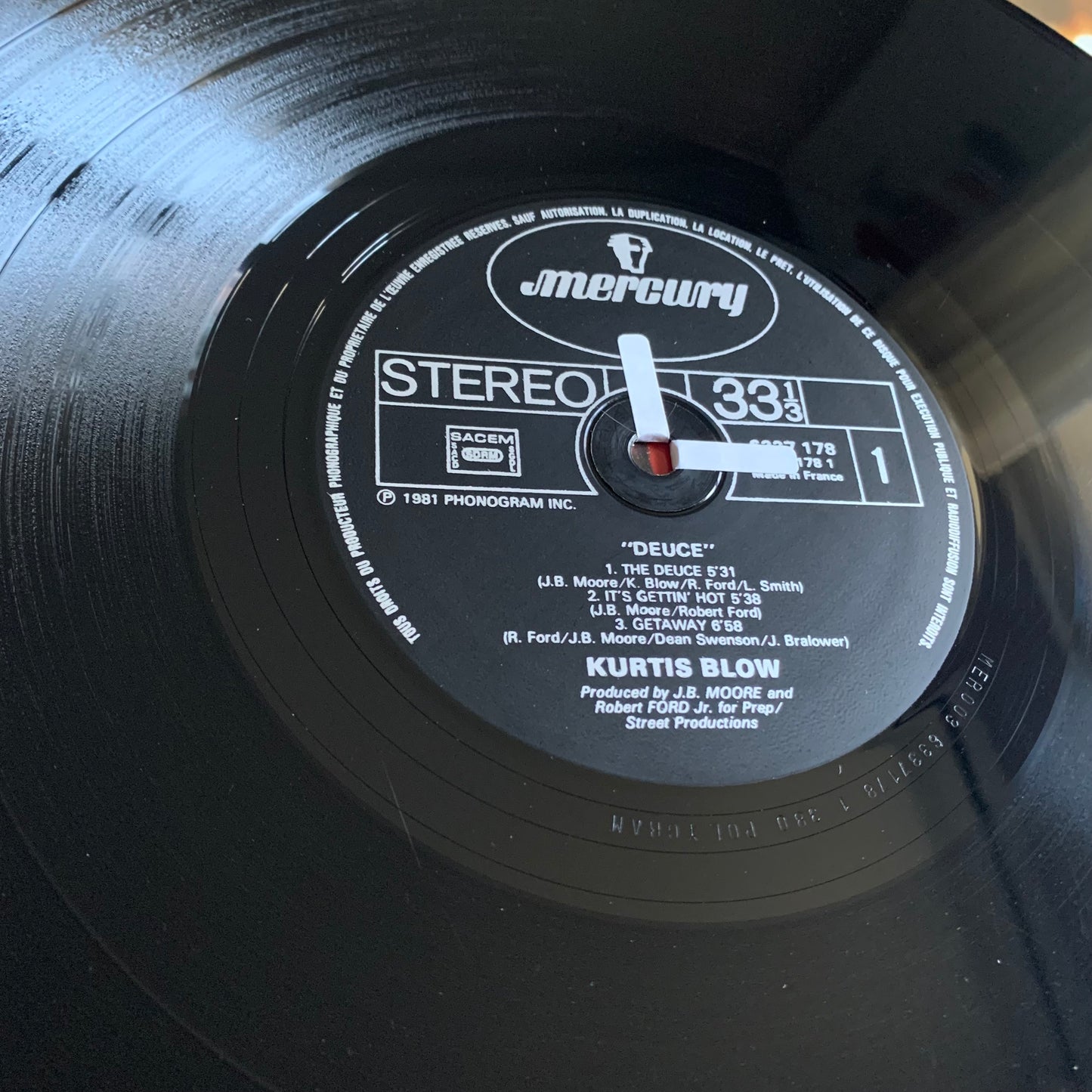 Kurtis Blow - Deuce - LP 1981