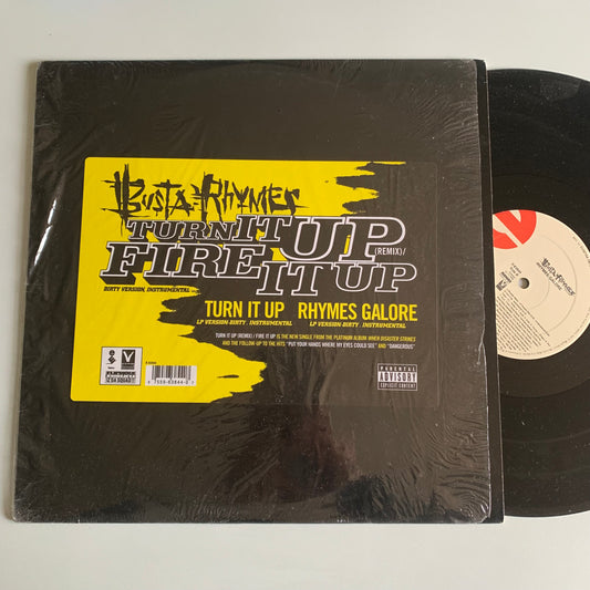 Busta Rhymes - Turn It Up (Remix) / Fire It Up - Single 1998