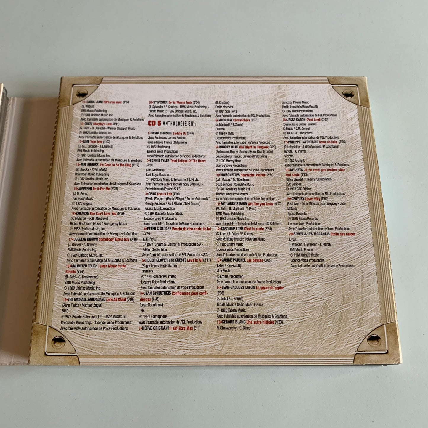 CD - Compilation - Les 100 Hits Incontournables - 2006