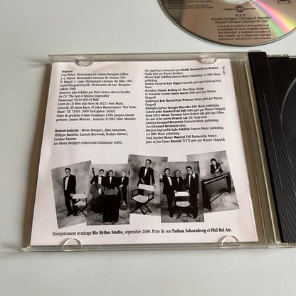 CD - The Movies Swingers - Jazz Versions From The Big And Small Screen Repertoire - 2001