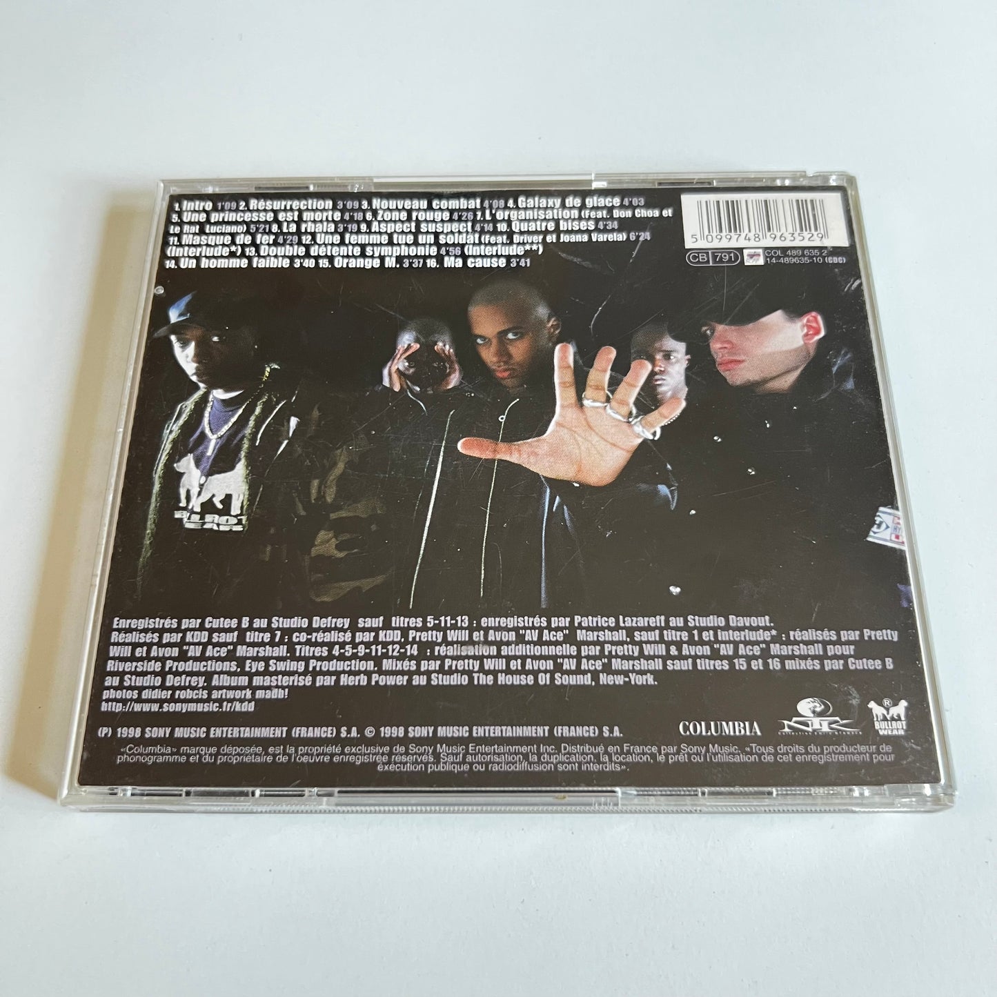 CD - KDD - Résurrection - 1998