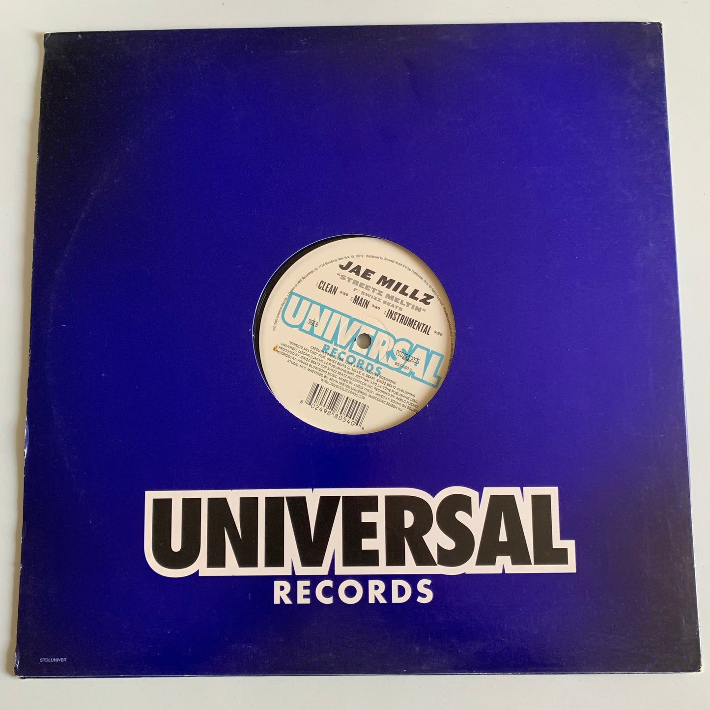 Jae Millz - Who / Streetz Meltin - 12” 2005 Occasion