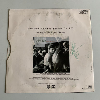 a-ha - The Sun Always Shines On T.V. - Single 1985 Occasion
