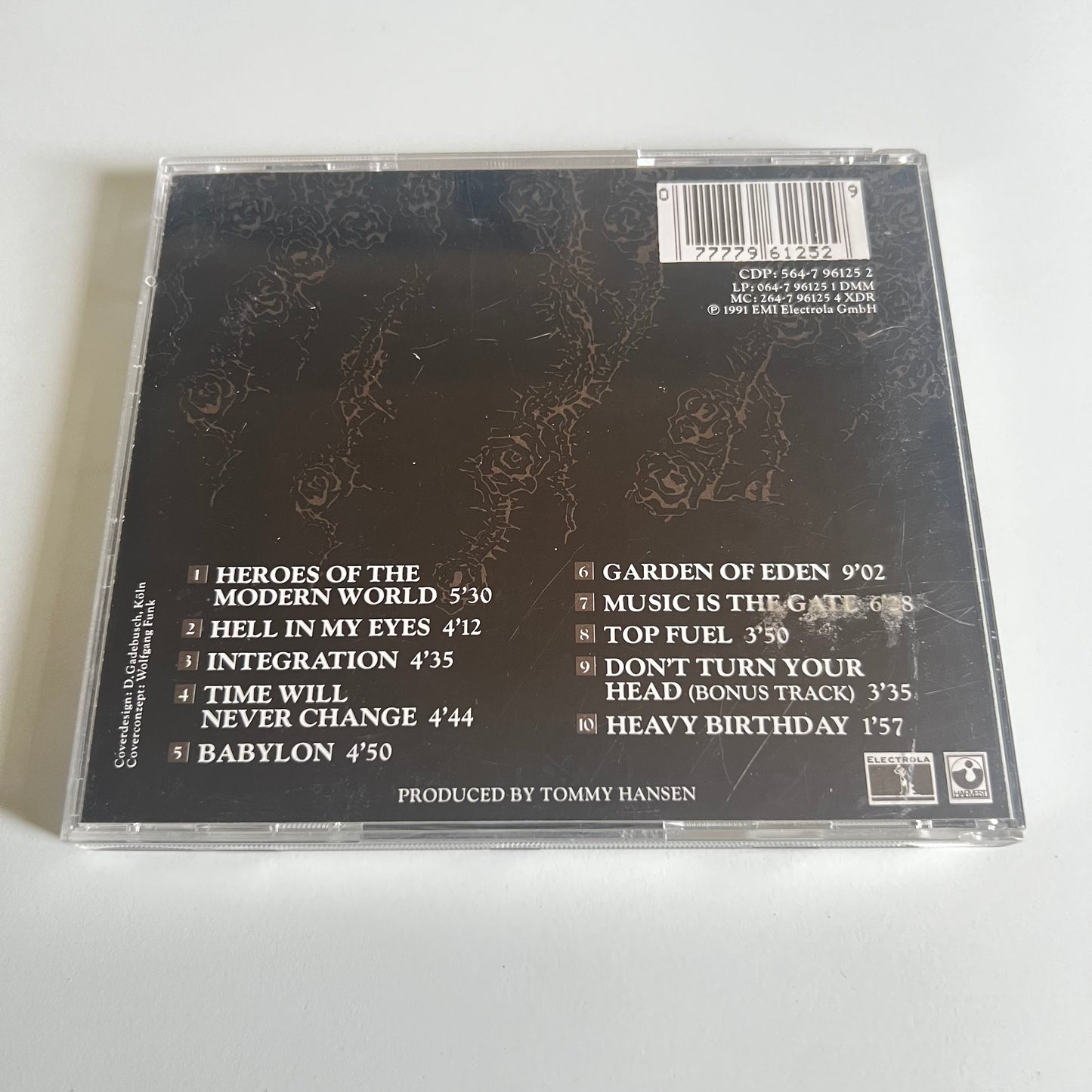 CD - Chroming Rose - Garden Of Eden - 1991
