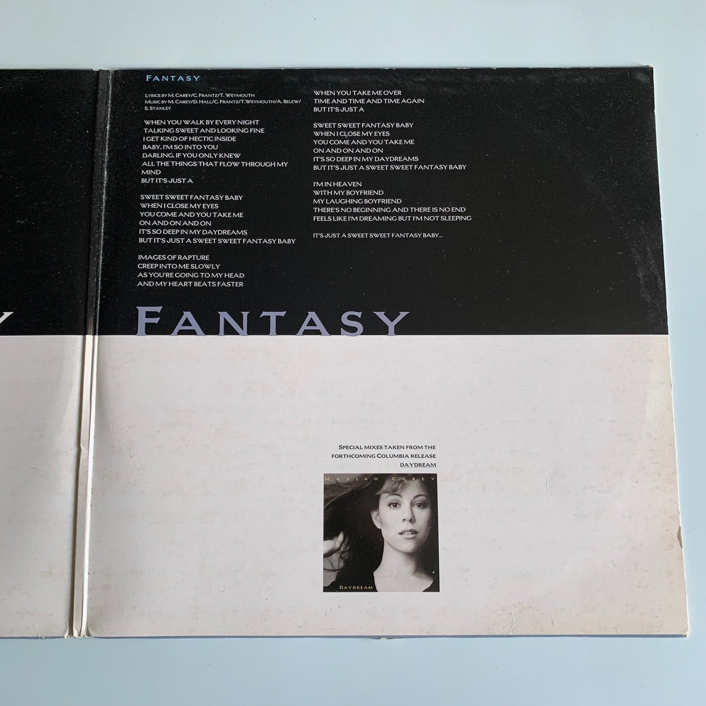 Mariah Carey - Fantasy - Double Vinyle 1995