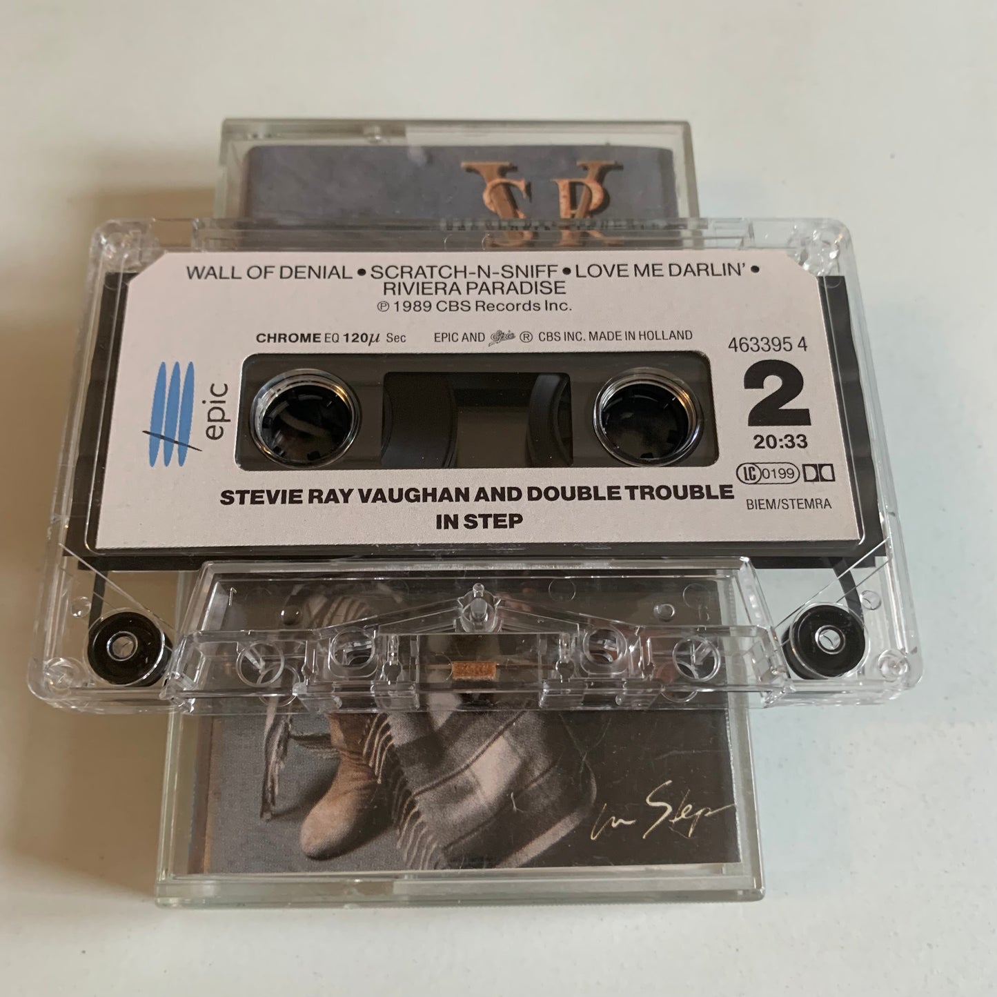 Stevie Ray Vaughan And Double Trouble - In Step - 1989