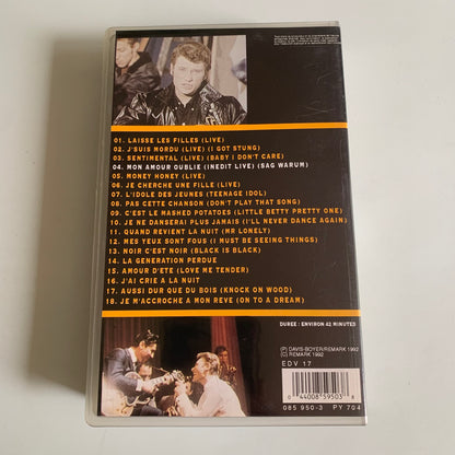 Johnny Hallyday - Johnny Hallyday - Les Premières Années - 1992 VHS
