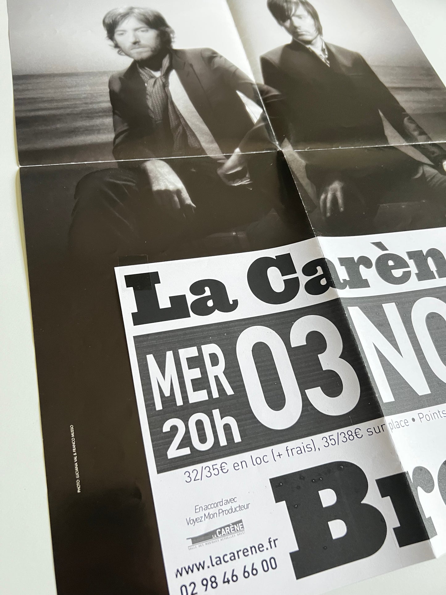Affiche Poster Original Concert Air 2010 - 60x40cm