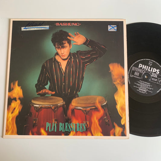 Alain Bashung - Play Blessures - LP 1982 Occasion