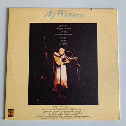 Aj Webber - Aj Webber - LP 1976