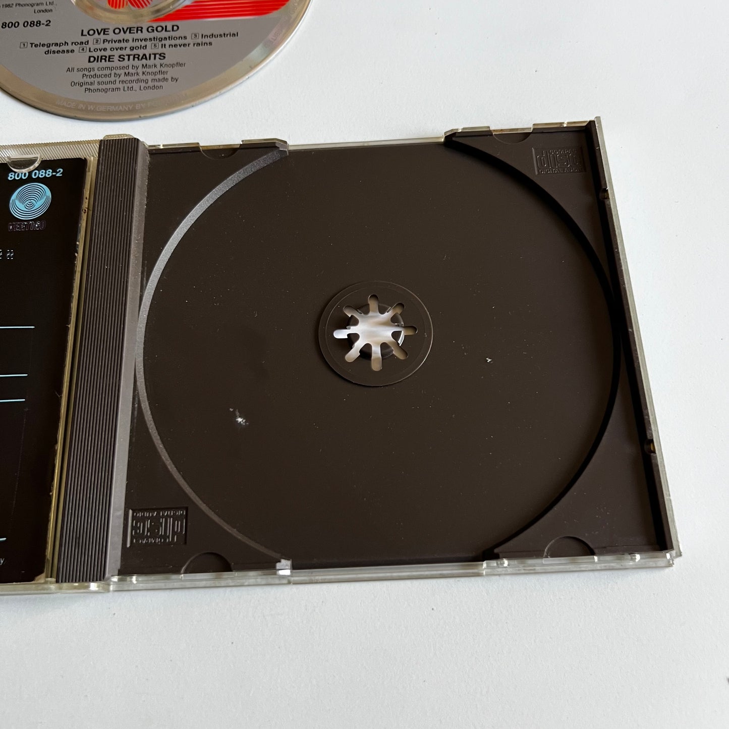 CD - Dire Straits - Love Over Gold - 1982