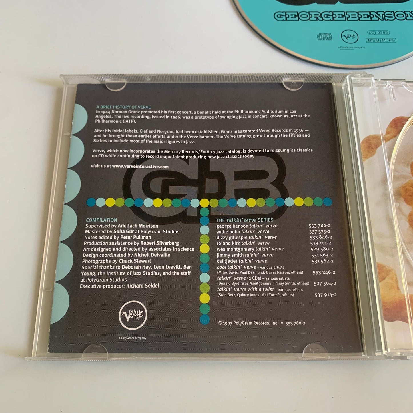 George Benson - Talkin' Verve - 1997 Occasion