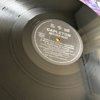 Capleton - Heathen Rage - Single 1996