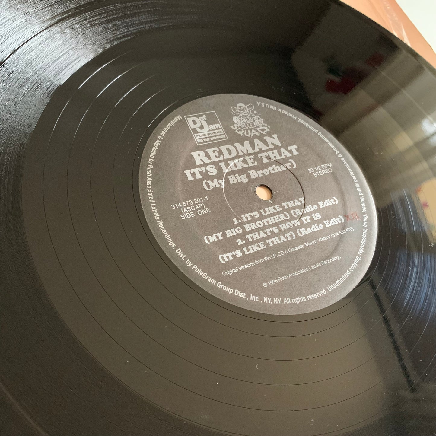 Redman - It's Like That (My Big Brother) - Single 1996