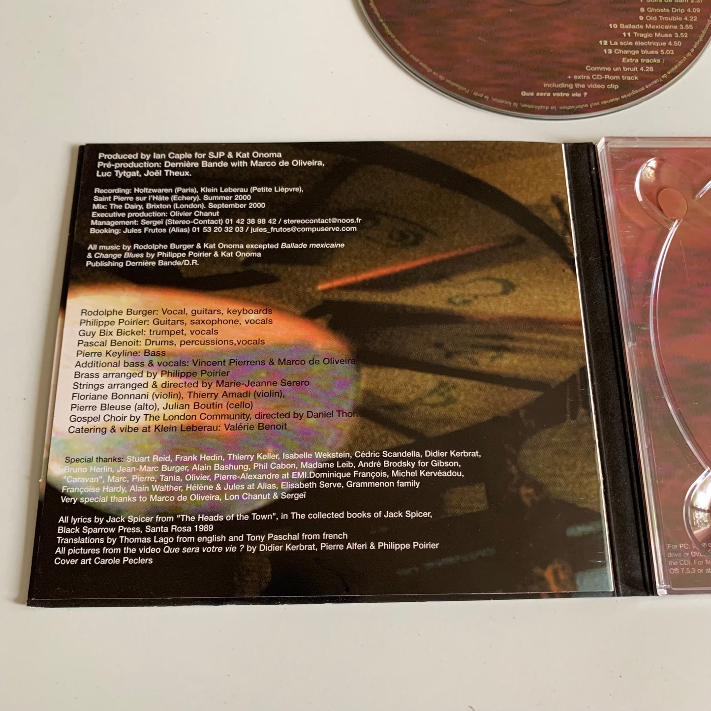 CD - Kat Onoma - 2001 Occasion