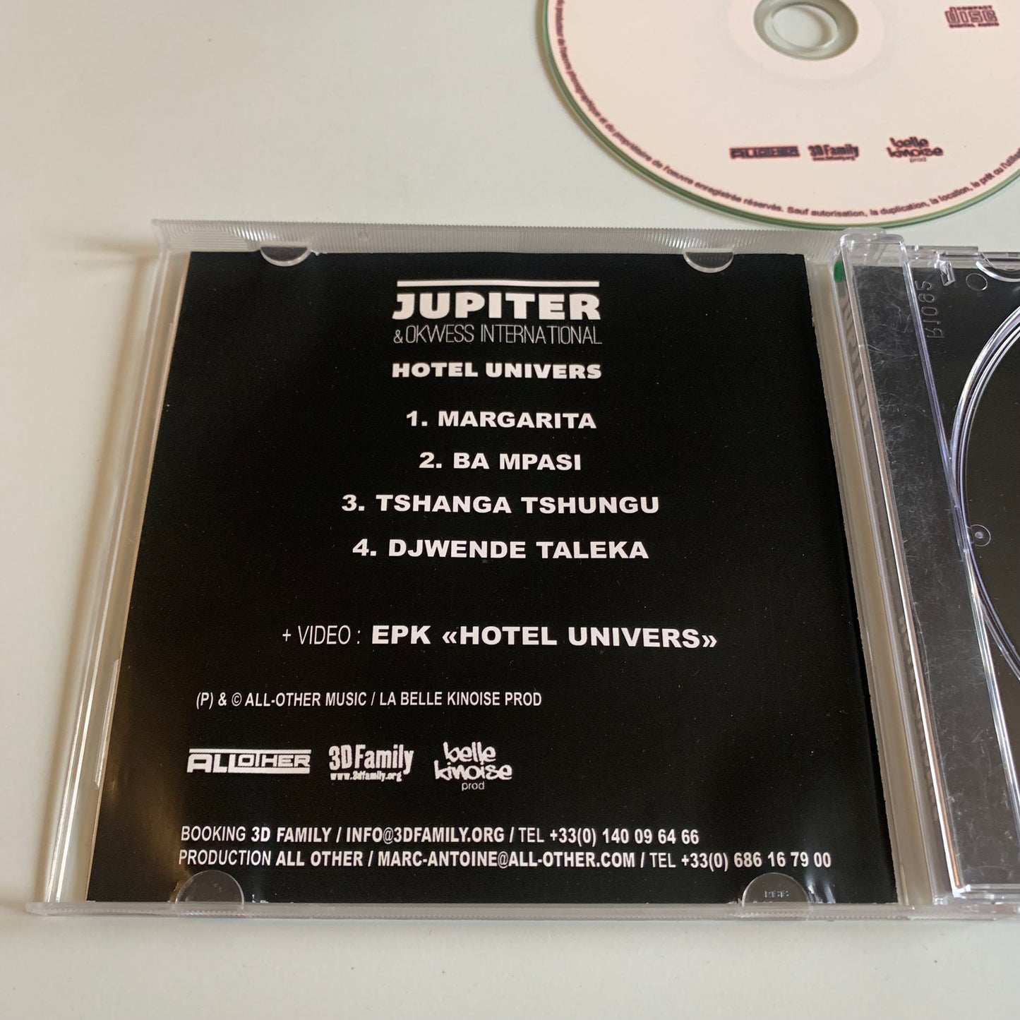 CD - Jupiter & Okwess International - Hotel Univers - Occasion