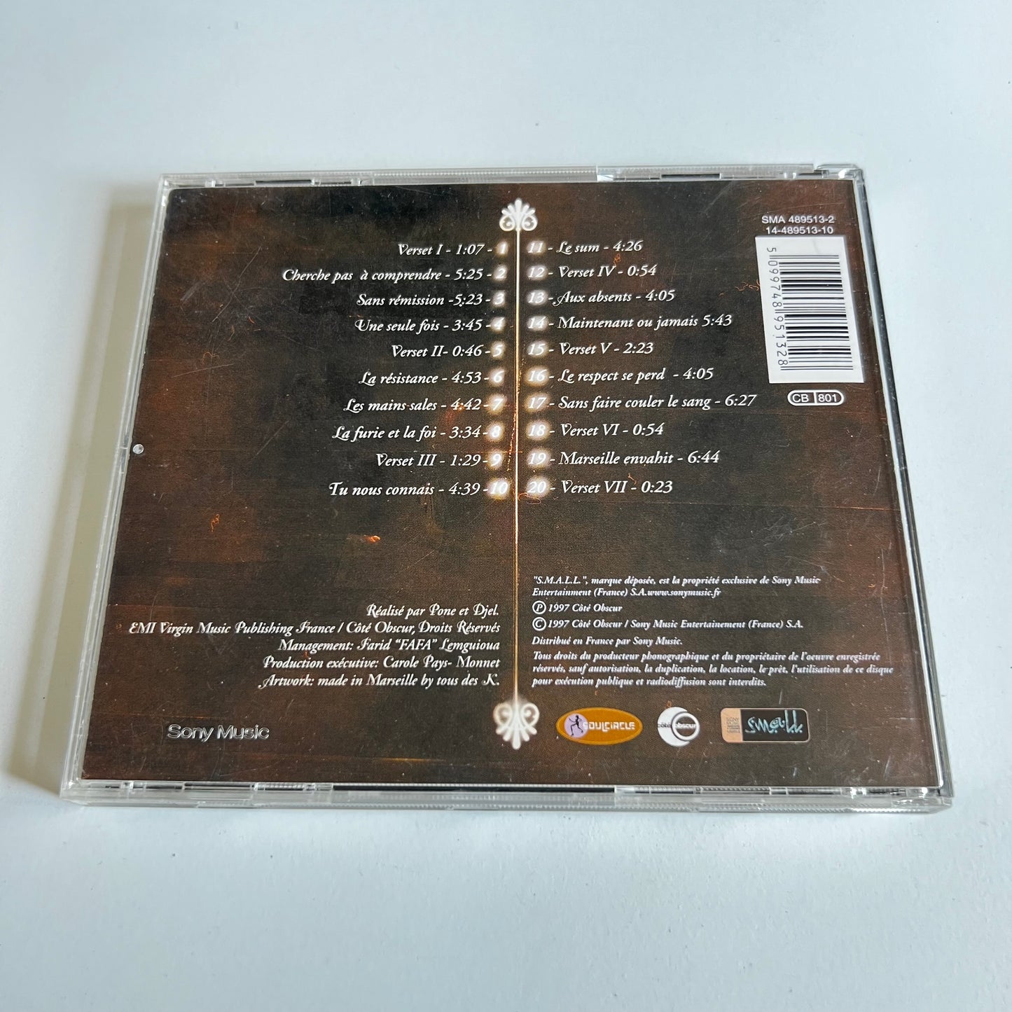 CD - Fonky Family - Si Dieu Veut - 1997