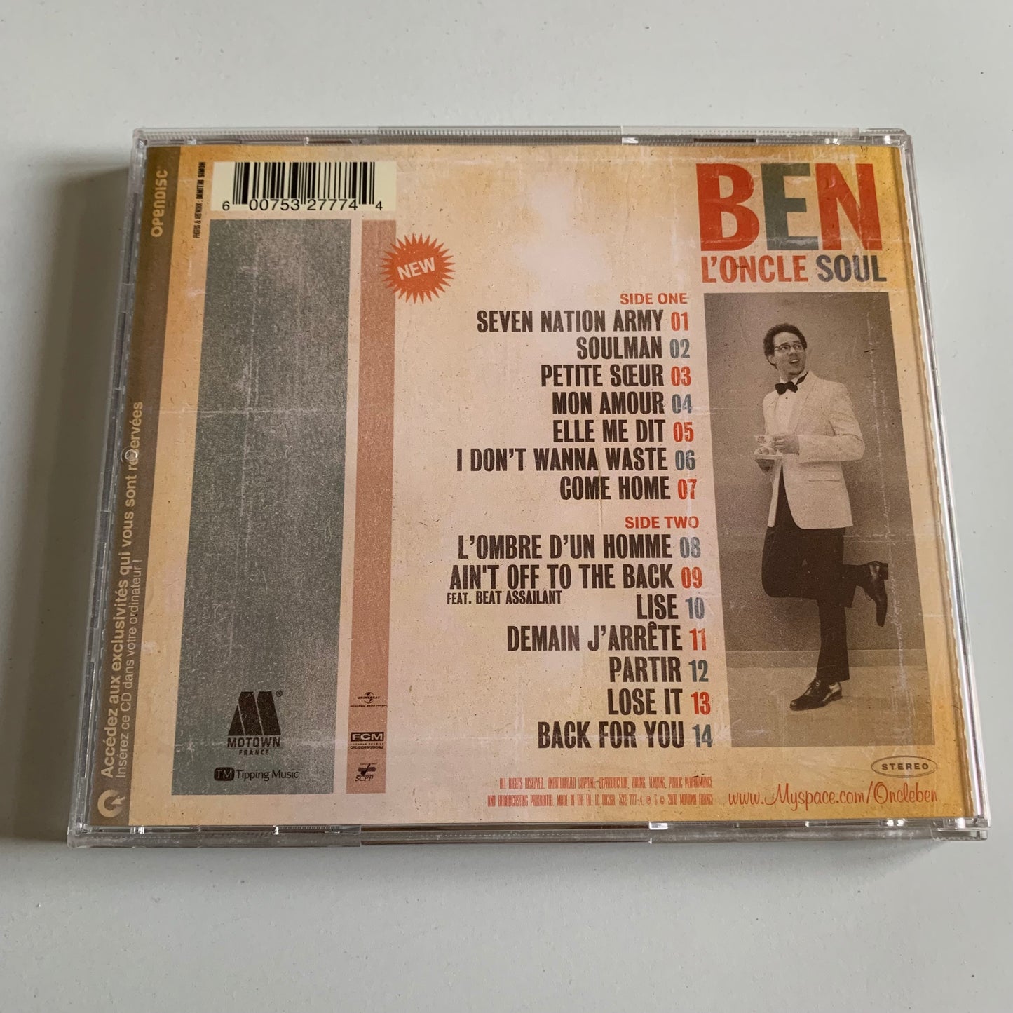 CD - Ben L'Oncle Soul - 2010 Occasion
