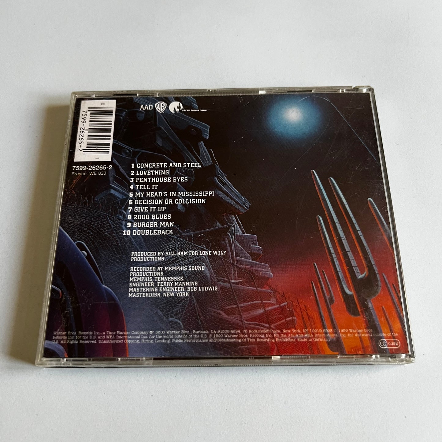 CD - ZZ Top - Recycler - 1990
