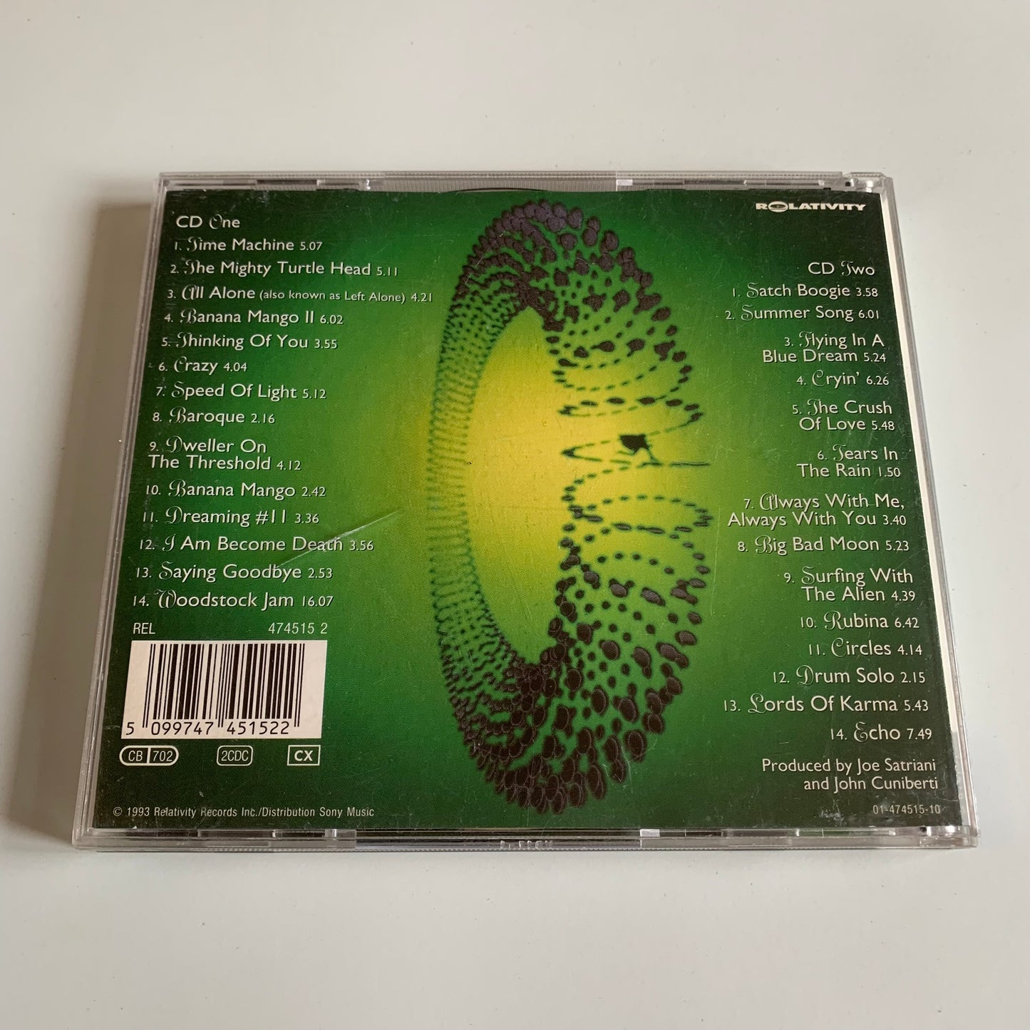 CD - Joe Satriani - Time Machine - 1993