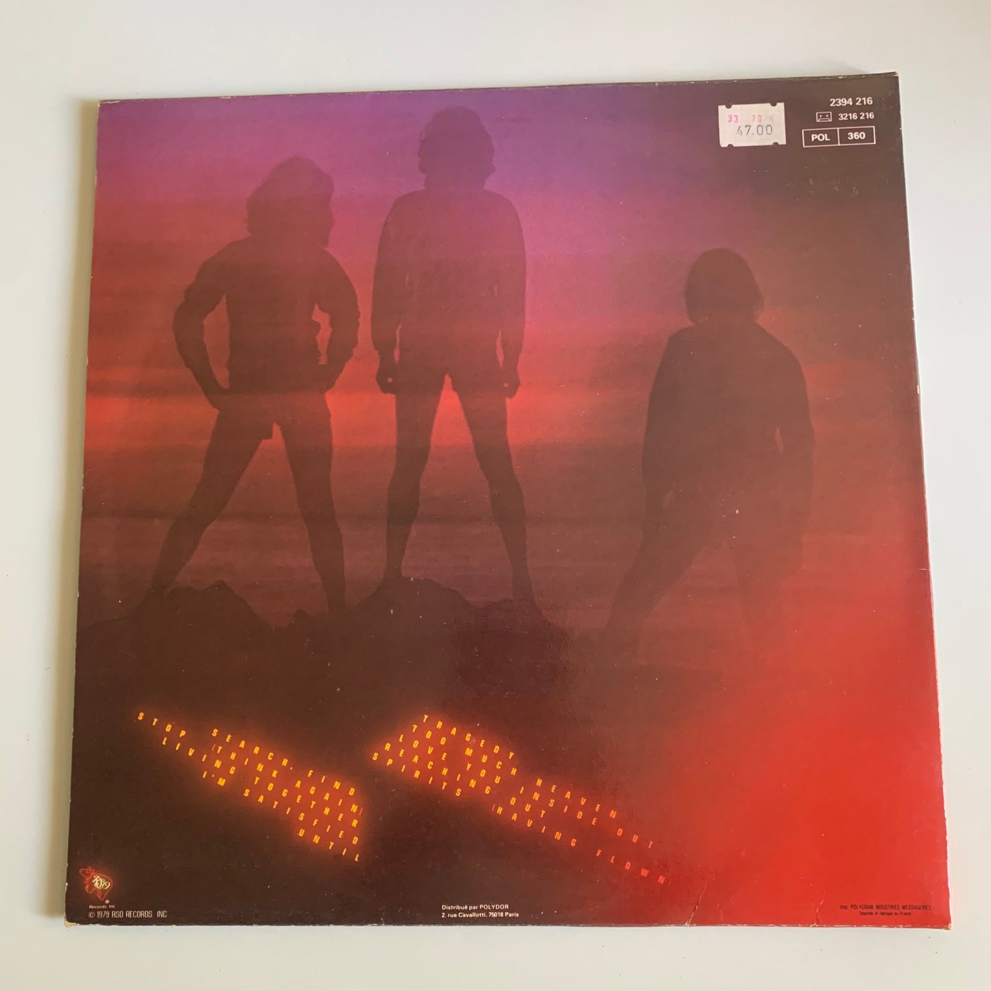 Bee Gees - Spirits Having Flown - LP 1979 Occasion