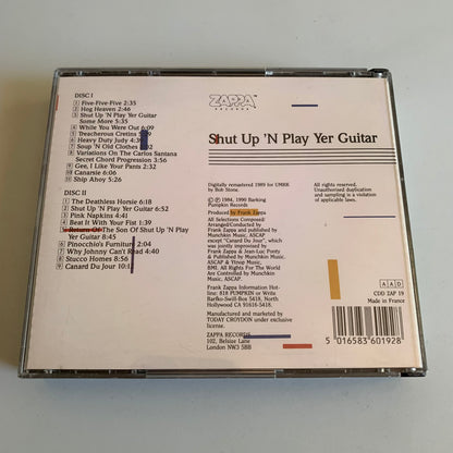 Frank Zappa - Shut Up 'n Play Yer Guitar - 1990 Occasion