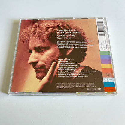 CD - Lama Gyurme - Jean-Philippe Rykiel - Rain Of Blessings 2000