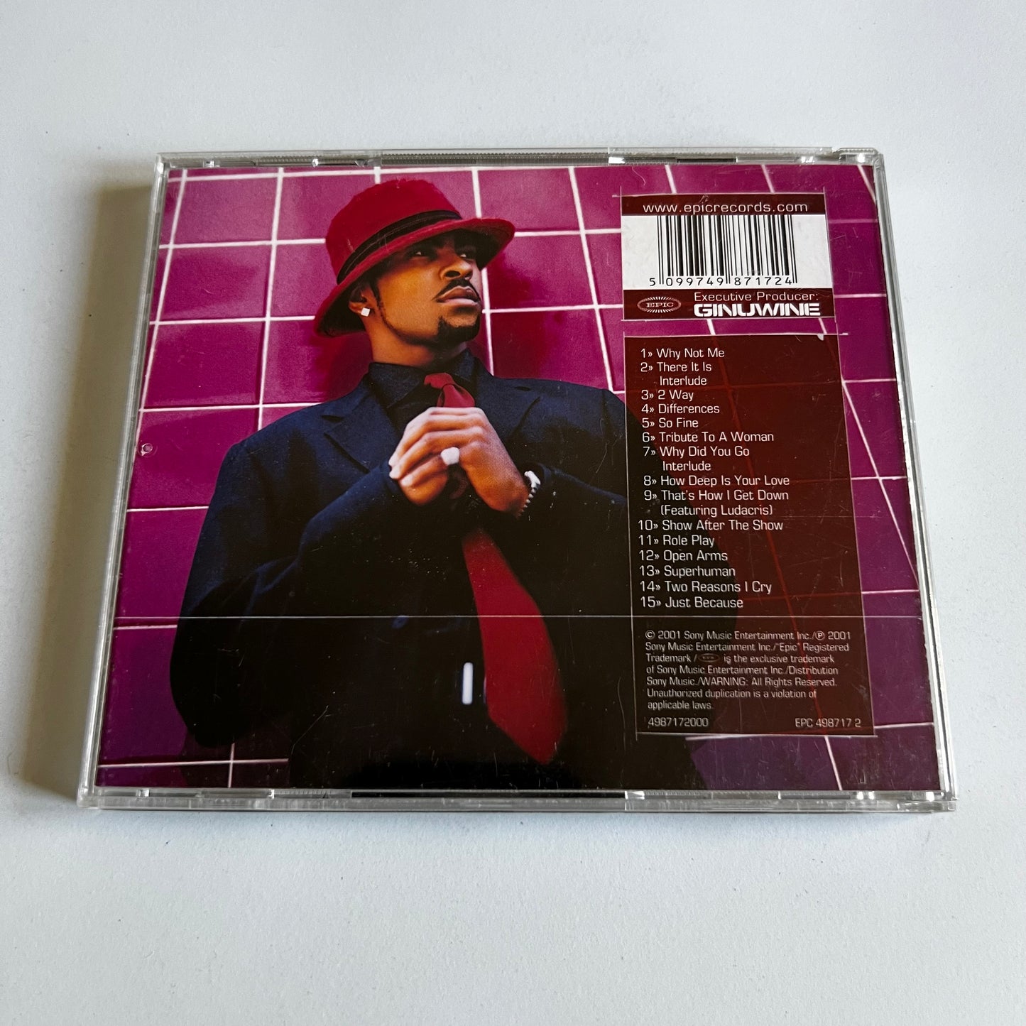 CD - Ginuwine - The Life - 2001