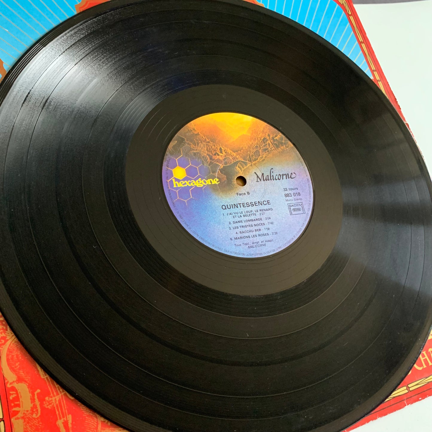 Malicorne - Quintessence - LP 1977 Occasion