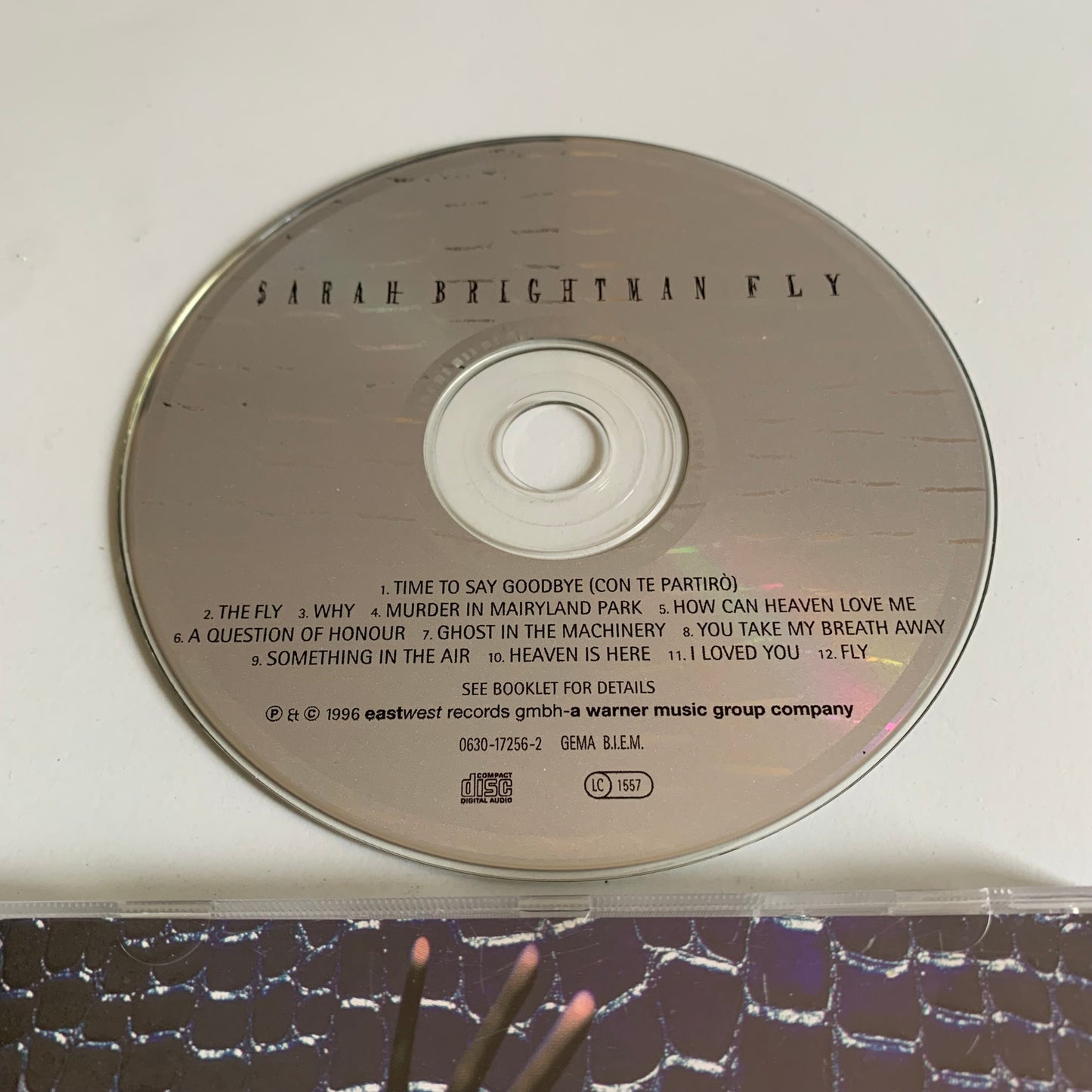 CD - Sarah Brightman - Fly - 1996 Occasion