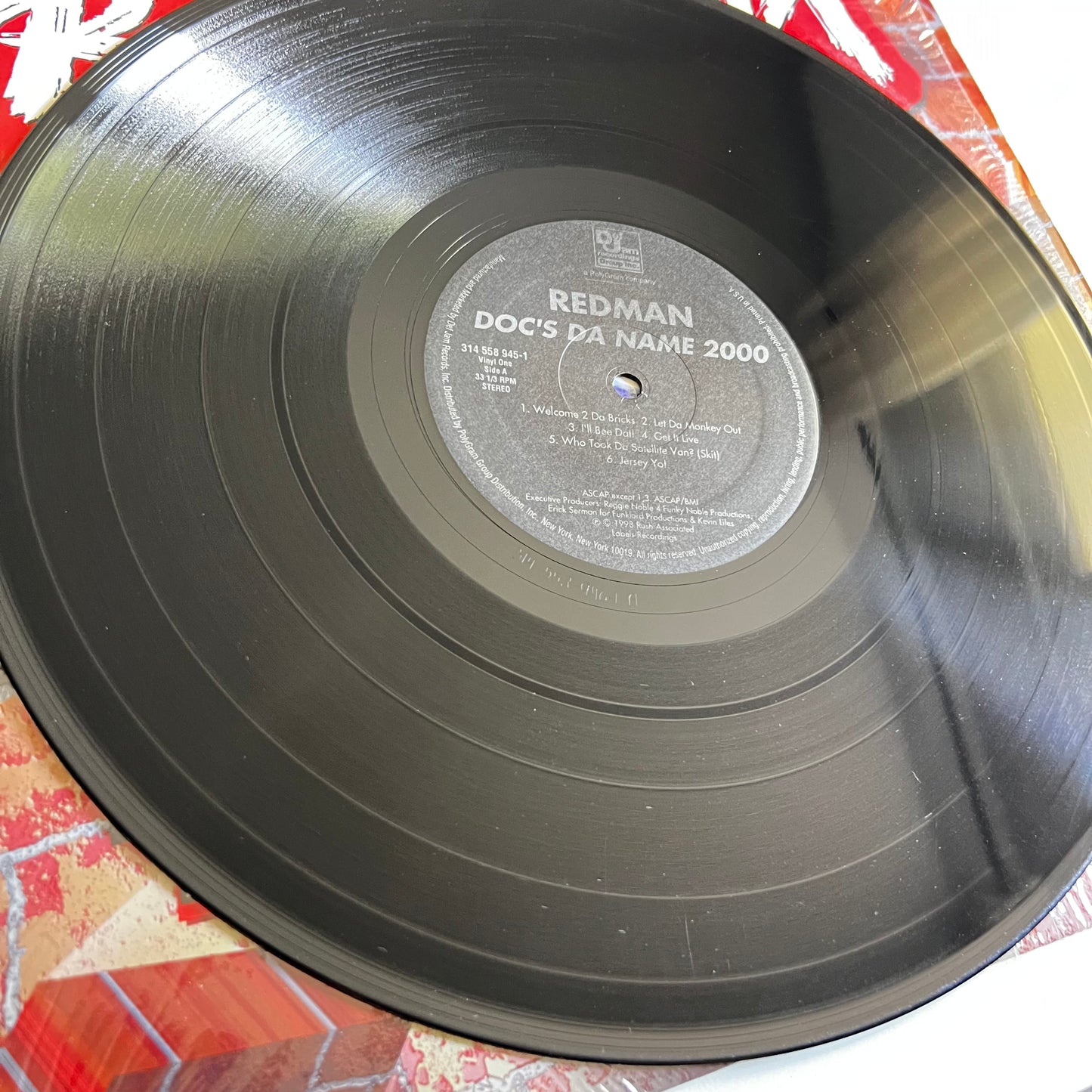Redman - Doc's Da Name 2000 - OG Double LP 1998