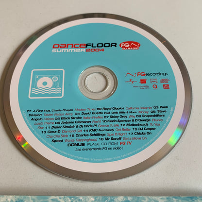 CD - Compilation - Dancefloor FG - Summer 2004 - Occasion