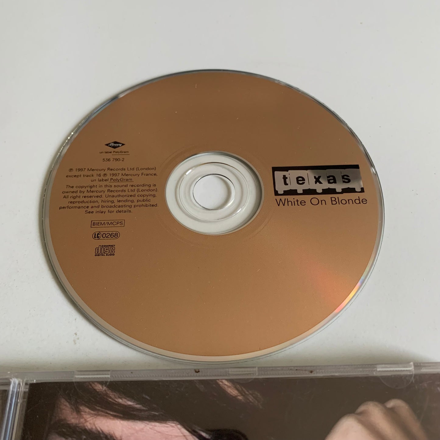 Texas - White On Blonde - 1997 Occasion