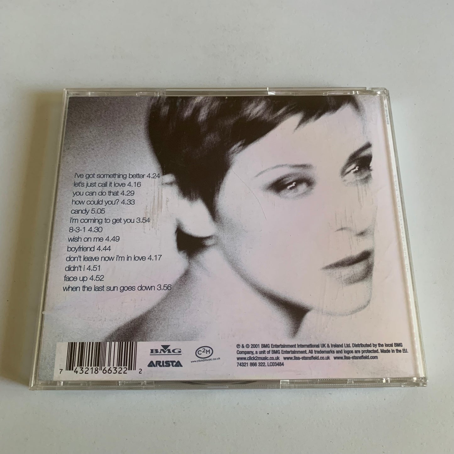 CD - Lisa Stansfield - Face Up - 2001 Occasion