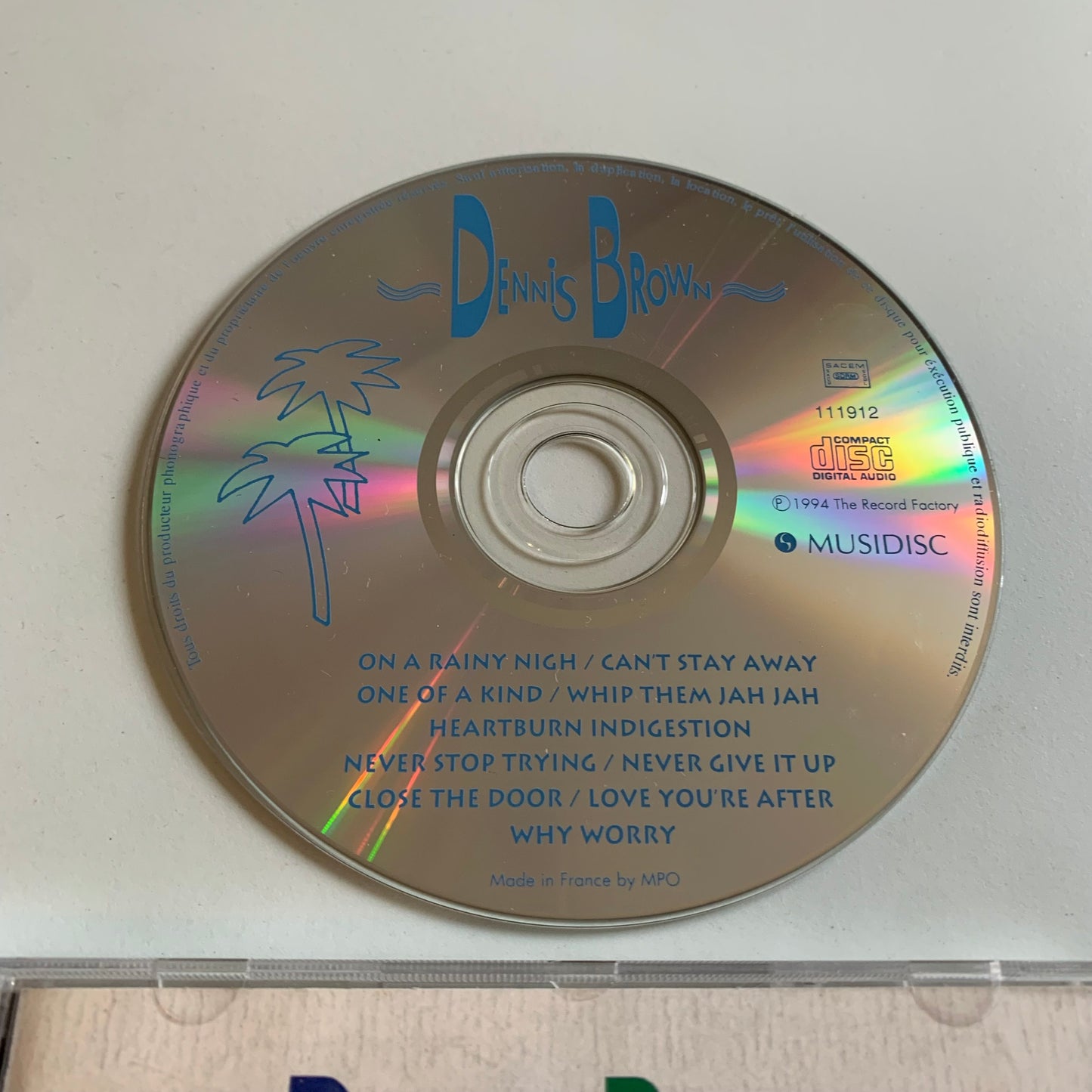 CD - Dennis Brown - One Of A Kind - 1994 Occasion