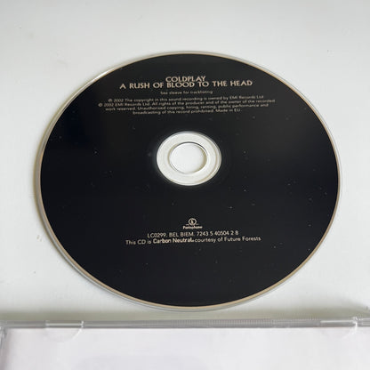 CD - Coldplay - A Rush Of Blood To The Head - 2002