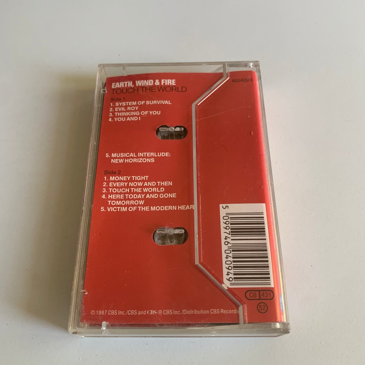 Earth, Wind & Fire - Touch The World - 1987 Occasion