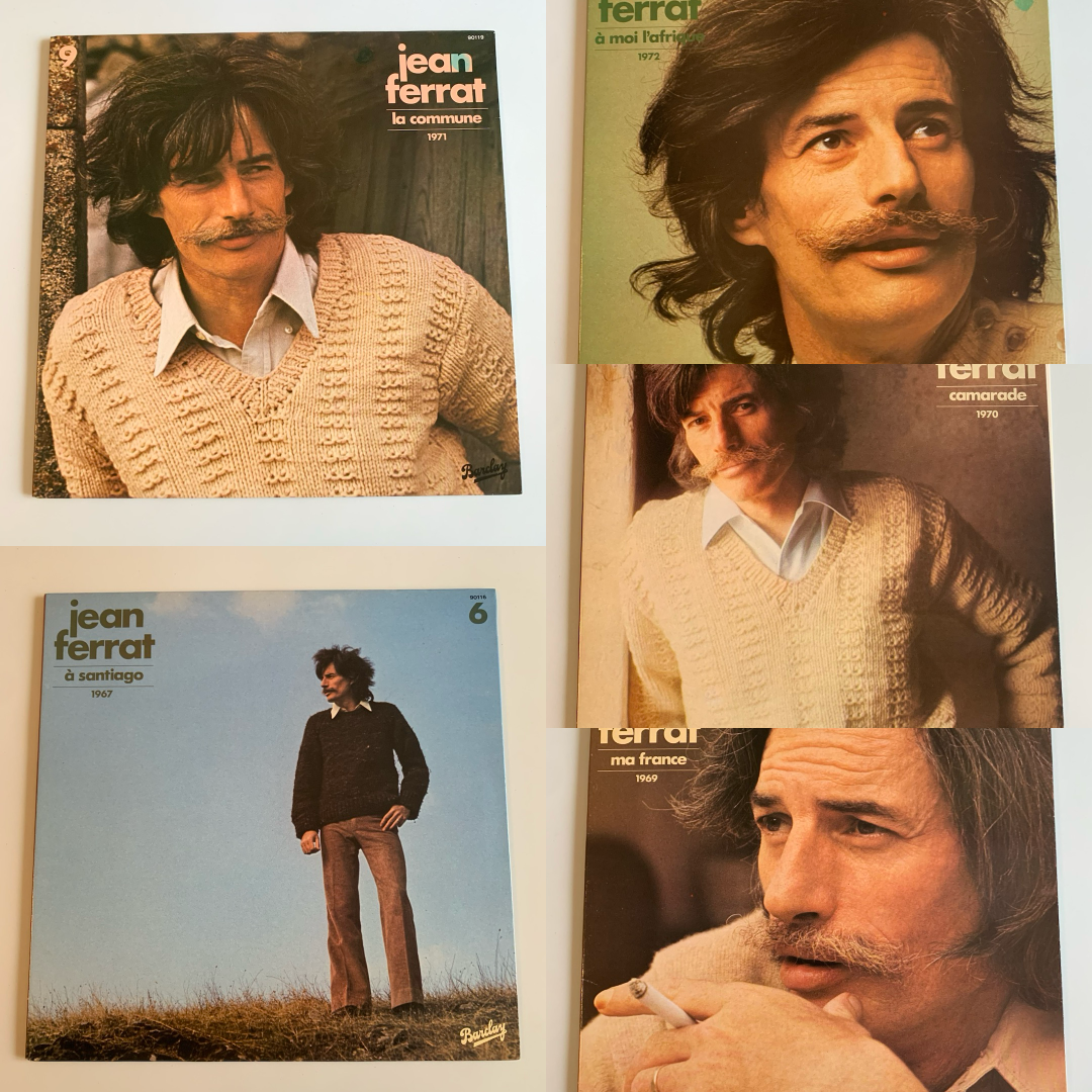Lot 10 Vinyles Jean Ferrat - Collection de 1978