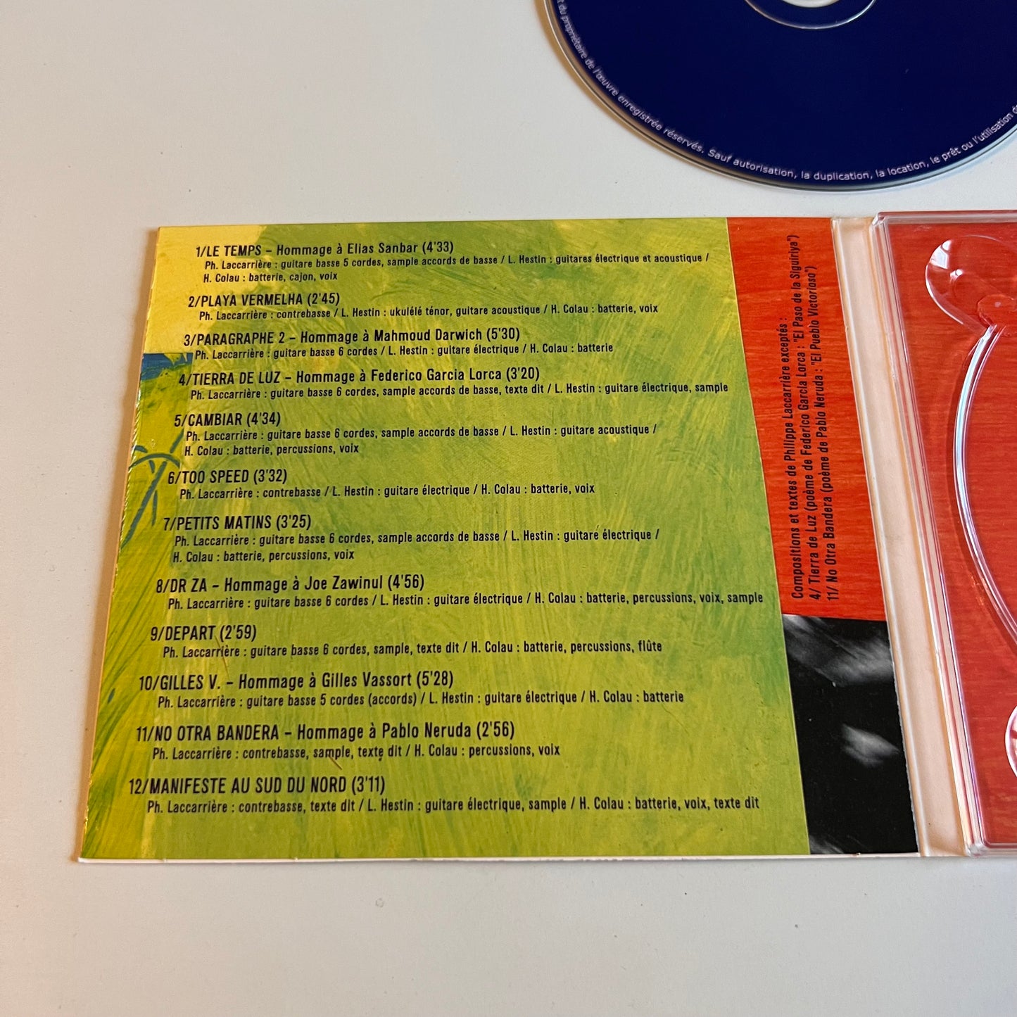 CD - Philippe Laccarrière - Lacca's Dream 'n' Bass - 2010