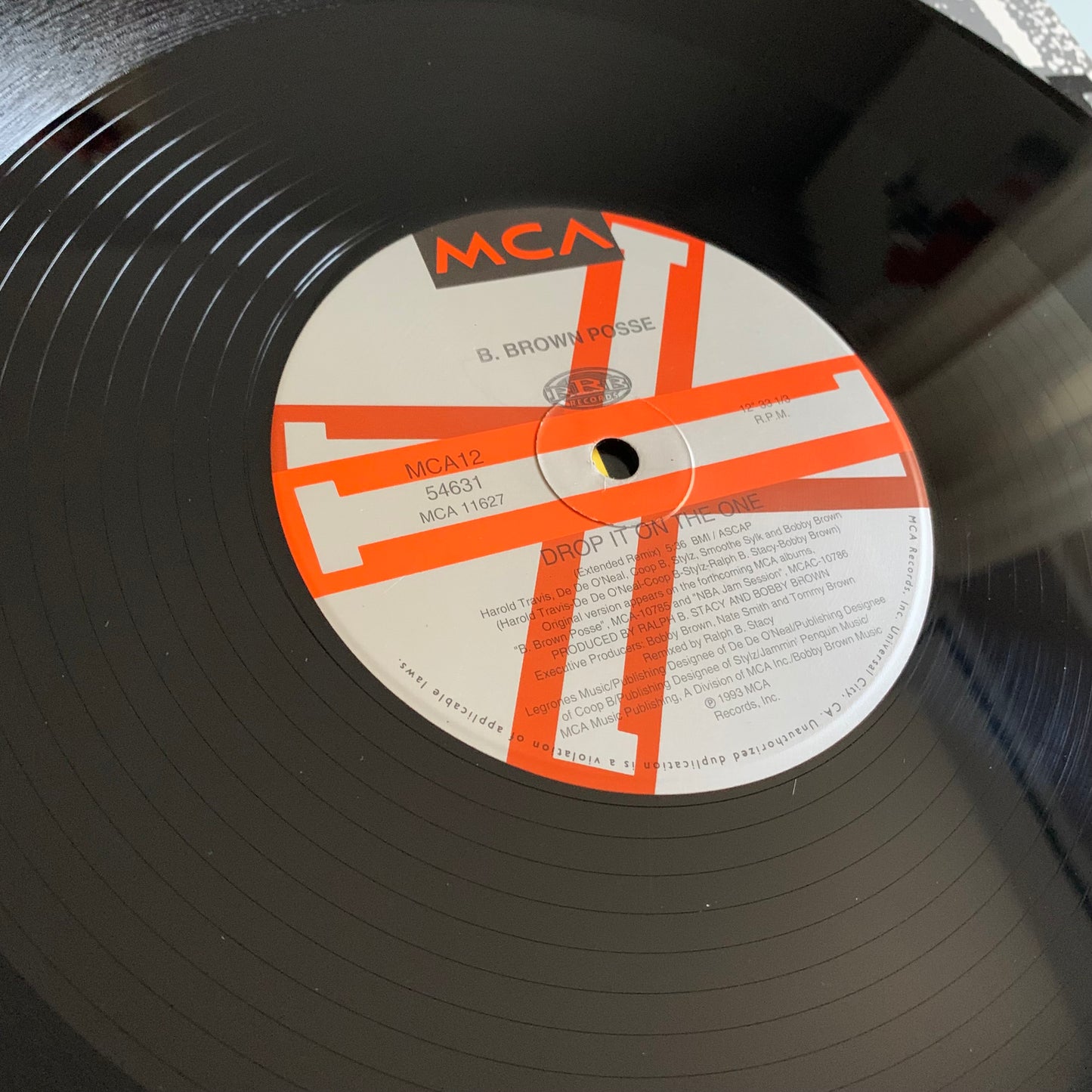B. Brown Posse - Drop It On The One - Single 1993