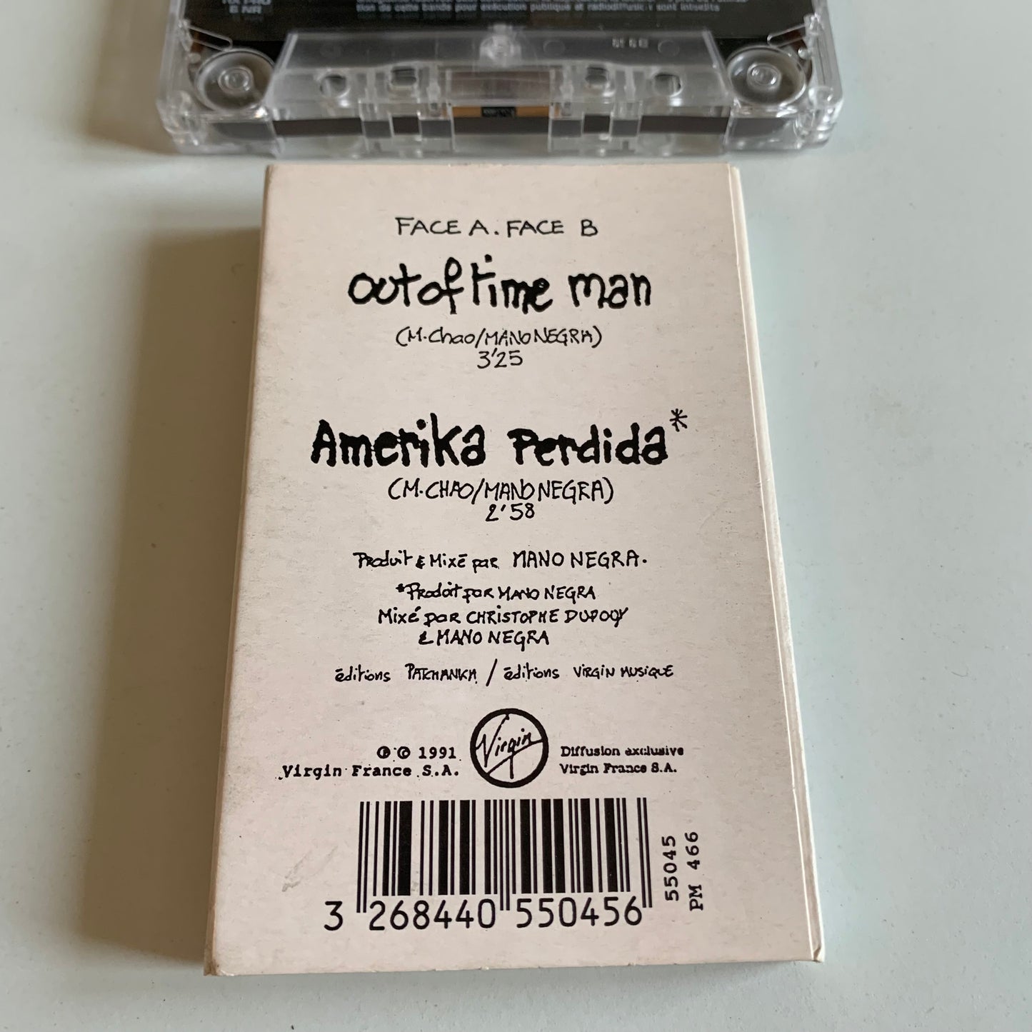 Mano Negra - Out Of Time Man - Single 1991 Occasion