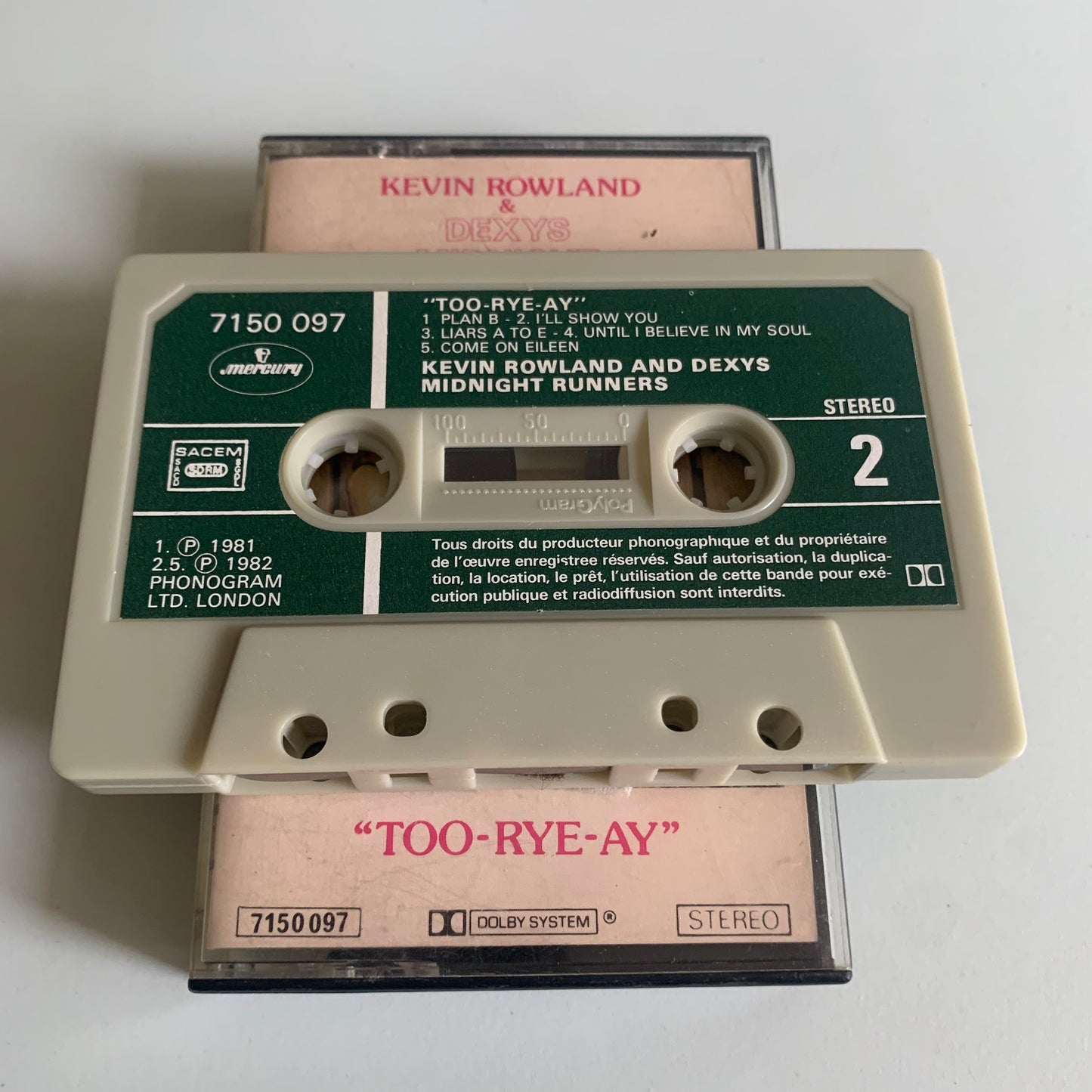 Kevin Rowland - Too-Rye-Ay - 1982 Occasion