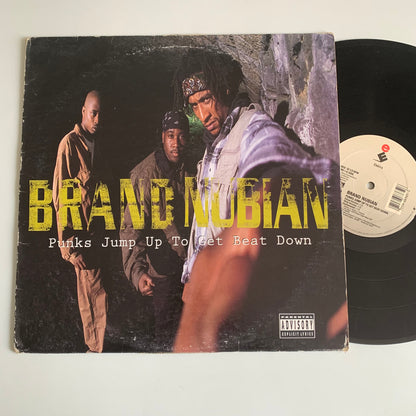 Brand Nubian - Punks Jump Up To Get Beat Down - Single 1992